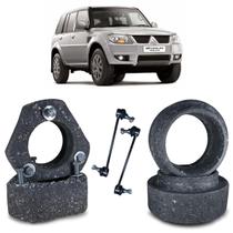 Kit Calço De Mola Dianteiro Traseiro + Bieleta Pajero Tr4 Kit Calço De Mola Dianteiro Traseiro + Bieleta Pajero Tr4