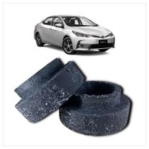 Kit Calço de Mola Traseiro Corolla Elevar 3,5cm Reforçado