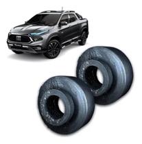 Kit Calço de Mola Traseiro Elevar 4cm 2 Polegadas Fiat Toro
