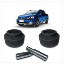 Kit Calço Dianteiro 3,5cm+ Prolongador Dianteiro Saveiro g5/