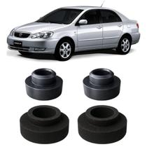 Kit Calço Mola Diant 3,5cm e Tras 4cm Corolla 1998-2003