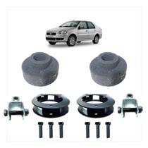 Kit Calço Mola Diant. 4cm Tras. 4cm Elevar Siena +Prolong.