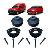 Kit Calço Mola Dianteiro Traseiro Fiorino Fiat Palio Aço