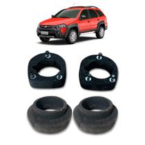Kit Calço Mola Dianteiro Traseiro Palio Weekend Elevar 4cm