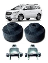 Kit Calço Mola Traseiro 5cm + Prolongador Spin Reforçado Aço Kit Calço Mola Traseiro 5cm + Prolongador Spin Reforçado Aço