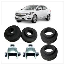Kit Calço Mola Traseiro Dianteiro 3,5cm + Prol Prisma 13/... Kit Calço Mola Traseiro Dianteiro 3,5cm + Prol Prisma 13/...