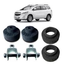 Kit Calço Mola Traseiro Dianteiro 3,5cm + Prolongador Spin