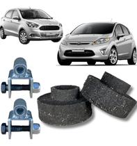 Kit Calço Mola Traseiro +Prolongador 2pol Ford Ka/New Fiesta Kit Calço Mola Traseiro +Prolongador 2pol Ford Ka/New Fiesta