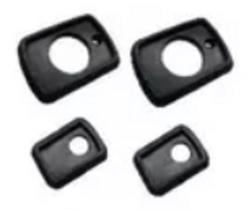 Kit Calço Moldura Maçaneta Caminhão M Benz 608d 1113 2219