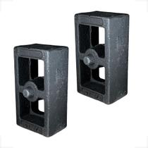 Kit Calço para Molejo Elevar Picape 4cm Lift Universal Kit Calço para Molejo Elevar Picape 4cm Lift Universal