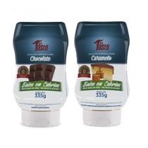 Kit Calda Sabor Caramelo + Calda Sabor Chocolate - Mrs Taste 335g