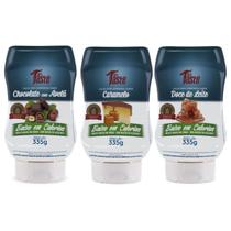 Kit Caldas Chocolate Avelã + Caramelo + Doce De Leite - Mrs Taste