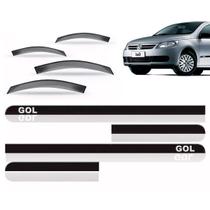 Kit calha chuva gol voyage 2013 2014 2015 2016 2017 + friso lateral Kit calha chuva gol voyage 2013 2014 2015 2016 2017 + friso lateral