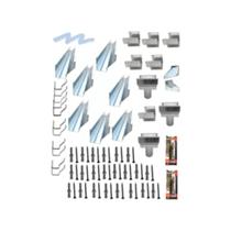 Kit Calha Super Calha Beiral 0,30x13m Galvanizada Kit Calha Super Calha Beiral 0,30x13m Galvanizada