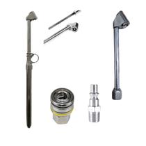 Kit Calibrador e Bico De Encher Pneu + Engates Rápido