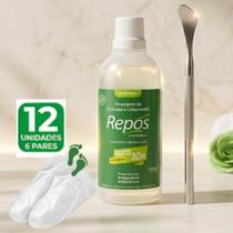 Kit Calosidade Repos 150ml + Espátula Inox + Protetor Descartável