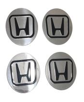 Kit Calota Calotinha Tampa Centro Roda New Civic Hrv Crv Alto Relevo