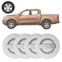 Kit Calota Centro Nissan Frontier Attack 09 A 18 70Mm Prata