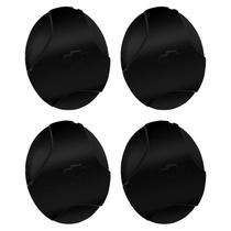 Kit Calota Centro Roda Ferro Corsa Wind Celta Preto Brilho Kit Calota Centro Roda Ferro Corsa Wind Celta Preto Brilho