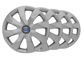 Kit Calota Prime Aro 13 Prata Para Ka Fiesta Escort Todos Carros Modelo