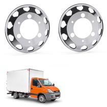 Kit Calotas Iveco Daily 70c17 Aço Crom. Dianteiras A17,5