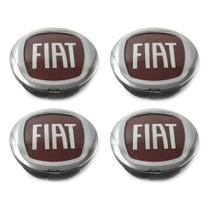 Kit Calotinha Centro De Roda Fiat Punto 49mm Emblema de Acrilico Kit Calotinha Centro De Roda Fiat Punto 49mm Emblema de Acrilico