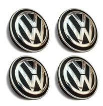 Kit Calotinha Centro Roda Original Vw Polo Voyage G6 -56mm