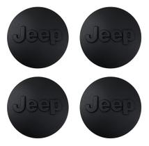 Kit Calotinha Meio Tampa Roda Jeep Renegade Compass Preto Fosco