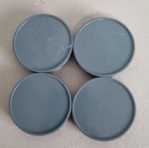 Kit calotinha miolo tampa para centro de roda rodão 55mm externo 54mm interno (110506)
