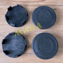 Kit calotinha miolo tampa para centro de roda tampa scorro 55mm reta (110524)