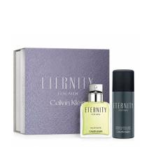 Kit Calvin Klein Eternity For Men EDT 100ml + Deo 150ml