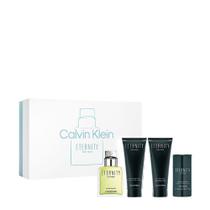 Kit Calvin Klein Eternity Masculino - Eau De Toilette 100ml + Pós-Barba 100ml + Shower Gel 100ml + Desodorante 75ml