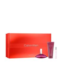 Kit Calvin Klein Euphoria Feminino - Eau de Parfum 100ml + 10ml + Body Lotion 200ml Kit Calvin Klein Euphoria Feminino - Eau de Parfum 100ml + 10ml + Body Lotion 200ml