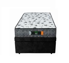 Kit Cama Box Baú Solteiro Suede Preto + Colchão Supreme D28 + EPS Resistente 14 - 88x188 - Comfort Prime Kit Cama Box Baú Solteiro Suede Preto + Colchão Supreme D28 + EPS Resistente 14 - 88x188 - Comfort Prime