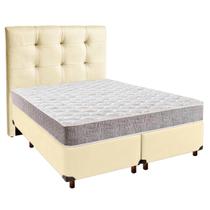 Kit Cama Box + Cabeceira + Colchão Casal D23 - D23 - Inducol Kit Cama Box + Cabeceira + Colchão Casal D23 - D23 - Inducol