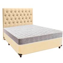 Kit Cama Box + Cabeceira + Colchão Casal D33 - D33 - Inducol Kit Cama Box + Cabeceira + Colchão Casal D33 - D33 - Inducol