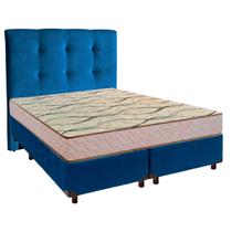 Kit Cama Box + Cabeceira + Colchão Casal D33 - Maxsono - Paropas