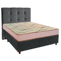 Kit Cama Box + Cabeceira + Colchão Casal D33 - Maxsono - Paropas