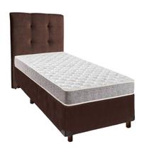 Kit Cama Box + Cabeceira + Colchão Solteiro D23 - D23 - Inducol Kit Cama Box + Cabeceira + Colchão Solteiro D23 - D23 - Inducol