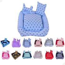 Kit Cama Caminha Pet Para Cachorro Lavável Tamanho GG