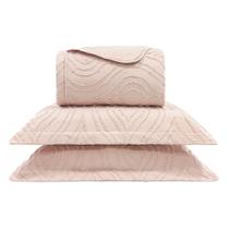 Kit cama casal aspen supreme - vento rosa