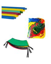 kit Cama Elastica 1,40 Rede Mais 6Isotubos Mais Protetor