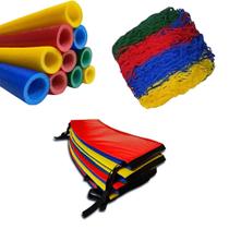 kit Cama elastica 1,83Rede mais 6Isotubos Mais Protetor