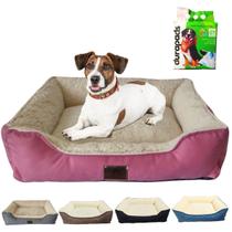 Kit Cama Pelúcia Confort M Com Tapete Higiênico 60X60 7 Un.