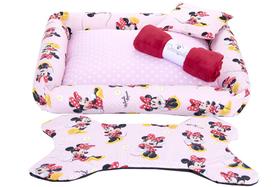 Kit Cama Pet Para Cachorro Ou Gato Mickey/Minnie 04 Pçs