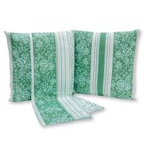 Kit Cama Posta Queen Size Peseira Piquet 5 Peças Decoração
