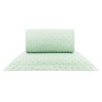 Kit cama solteiro delicato teen - verde