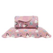 Kit cama solteiro ultra lisse infantil - princesa do reino