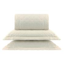 Kit cama ultrassonic miraggio queen - taupe suede - 15.07.0132.1650