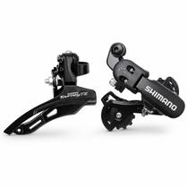 Kit Câmbio 21v Shimano Tourney Traseiro Dianteiro Bike Mtb Kit Câmbio 21v Shimano Tourney Traseiro Dianteiro Bike Mtb